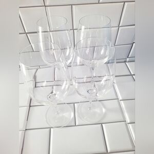 LUIGI BORMIOLI Set of 4 Wine Glasses 18OZ 